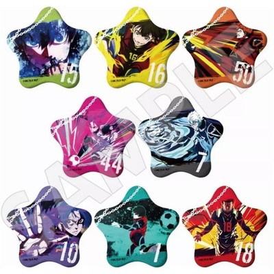 Blue Lock Badge Set 8 Trading Sparkling Star Can Badges Accessories