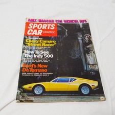 SPORTS CAR GRAPHIC 1970 MAY - AMX, C111, PANTERA, HOT ROD Z-28