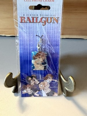 Mikoto Misaka Cell Phone Charm A Certain Scientific Railgun Anhänger NEU