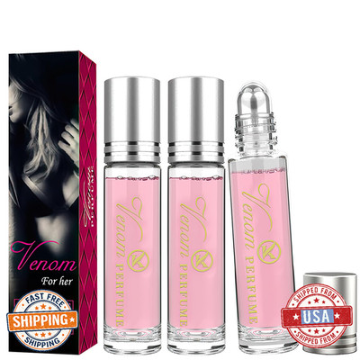 Lunex Phero Concentrated Pheromone Perfume for Women, Long-Lasting, 3-Pack