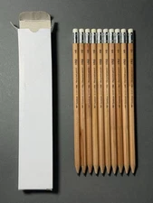 Box of 10 Japanese Vintage Pencil TOMBOW Recycled NOS Box HB