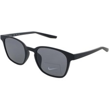 Nike Men's Sunglasses Matte Black Plastic Square Full Rim SESSION CT8129 010