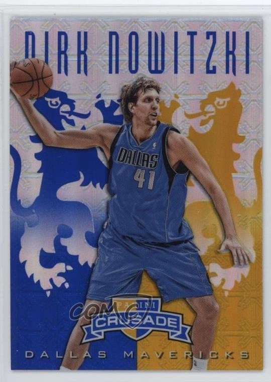 2012-13 Panini Crusade Crusade Blue Dirk Nowitzki #277 HOF e1e
