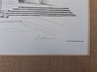 Vintage Jim Jeansonne Signed Numbered Matted LSU War Memorial Tower Art Print — photo 3