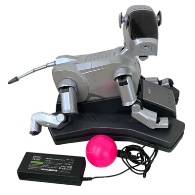 Sony AIBO ERS-111 Digital Robot Dog Junk Silver Rare