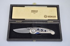 B&ouml;ker Damast Jahresmesser 1998 Sammler Zertifikat limitiert 136 / 999