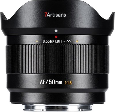 7artisans 50mm F1.8 Lite Auto Focus Large Aperture Lens for Sony E-Mount Cameras