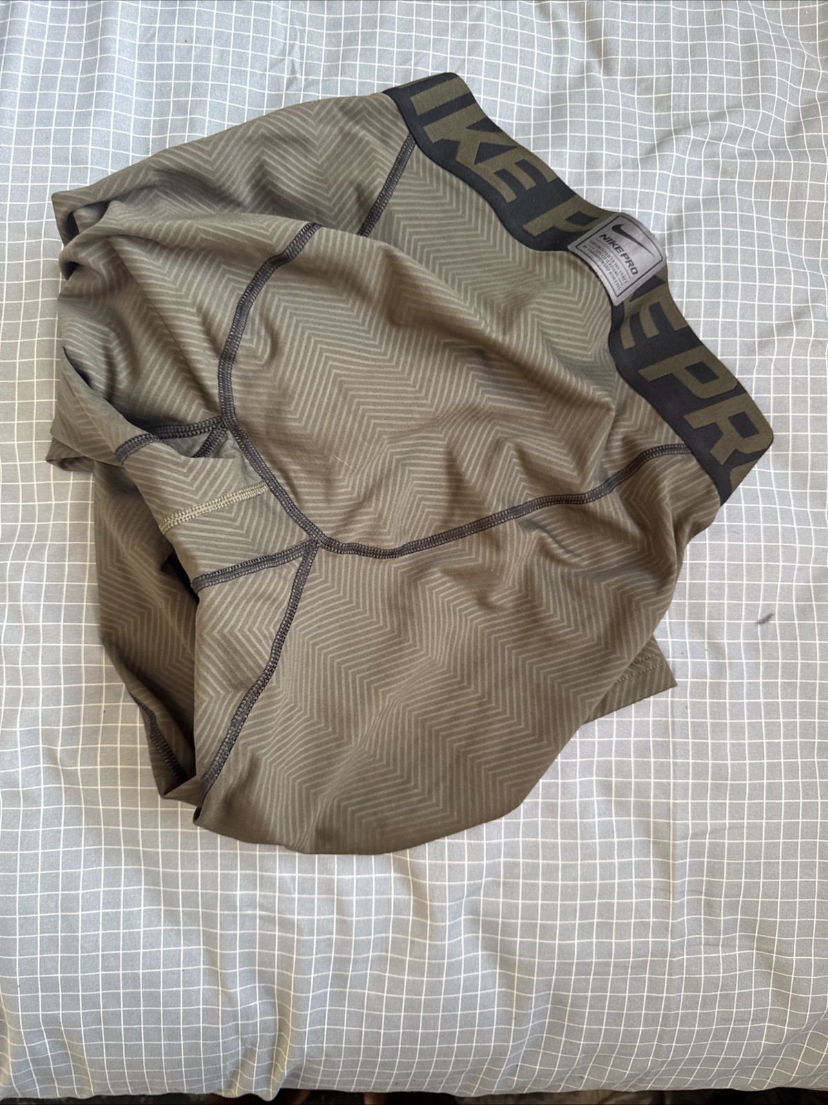 Nike Pro Hypercool Mens Compression Leggings Gree… - image 21