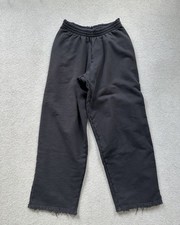 BALENCIAGA DISTRESSED BAGGY SWEATPANTS