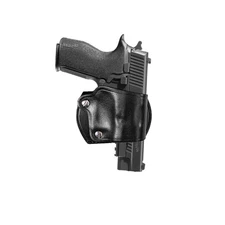 K047 Yaqui Slide Belt Holster RH Fits Colt 1911 Handmade! (Black)