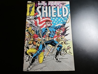 Nick Fury Agent Of S.H.I.E.L.D. #1 Marvel US Comic 1983 VG Steranko Cover