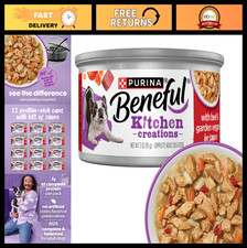 Wet Dog Food with Beef & Garden Veggies in Sauce - 12 Pack, 3 oz Cans 8.31 per gallon