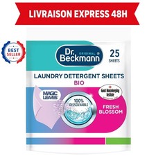Feuilles lessive Dr. Beckmann MAGIC LEAVES BIO 25 feuilles