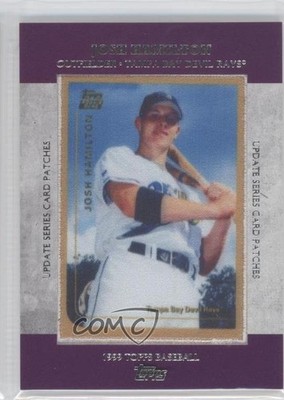 2013 Topps Update Rookie Commemorative Patch Josh Hamilton #TRCP-4 Patch 1g5