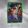 2024 Topps Chrome Logofractor Edition - Rafael Devers #93 Green Refractor /99