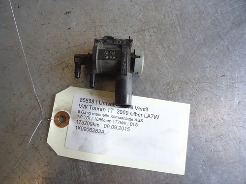 VW Touran 1T Umschaltventil Ventil 1K0906283A 1.9 TDI 77kW BLS 85688