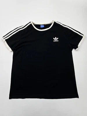 T-shirt Adidas garçons 2XL à col ras du cou coupe régulière avec logo noir - Photo 1/4