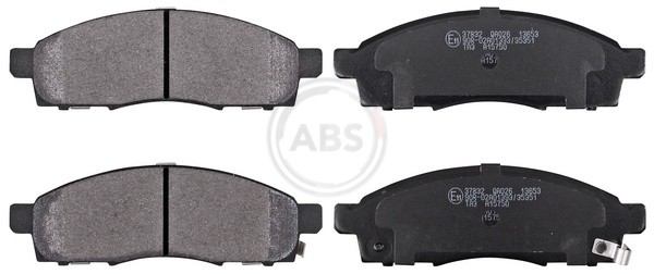 Front A.B.S. 37832 Brake Pad Set, disc brake for NISSAN