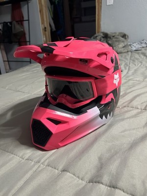 Fox V1 Motorcycle Helmet Size Youth Large