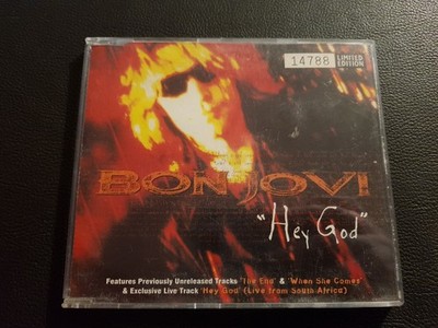 Bon Jovi   Hey God 4-track CD single (1996) incl. The End, When She Comes