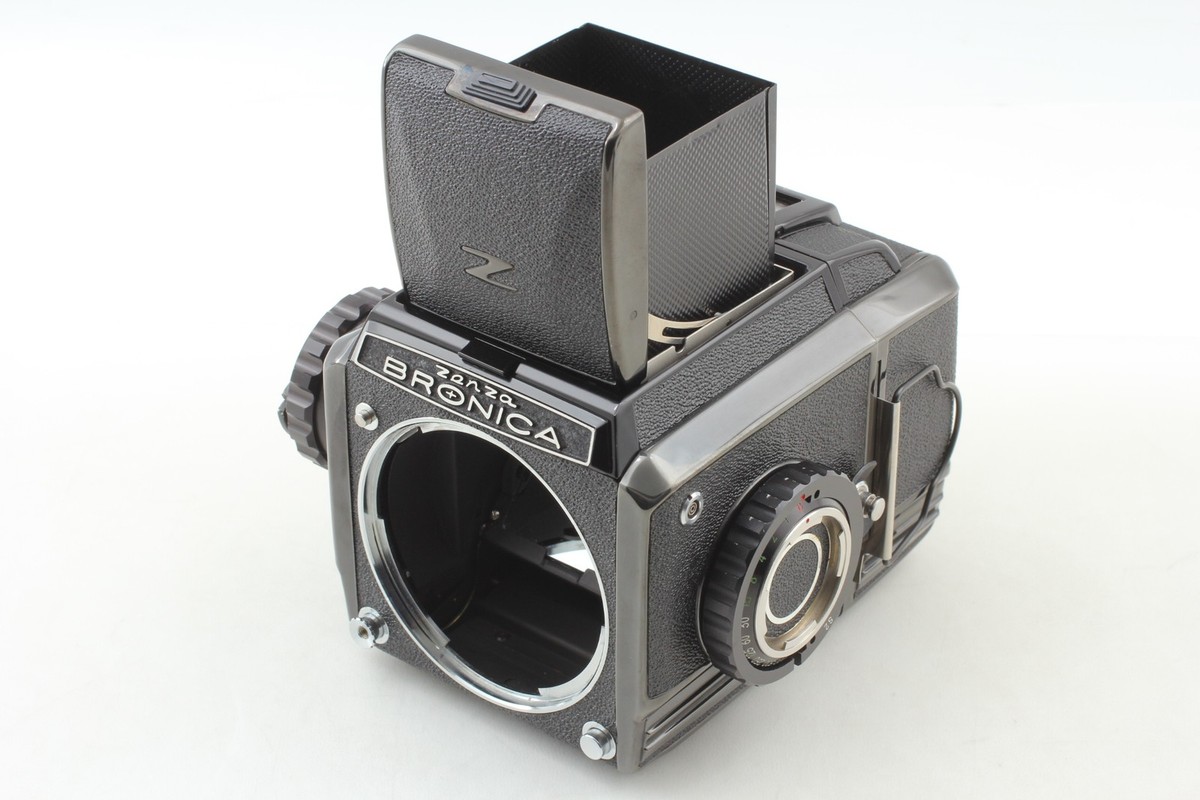 ZENZA BRONICA S2A Black Late 6X6 Nikkor P 75mm f/2.8 Film