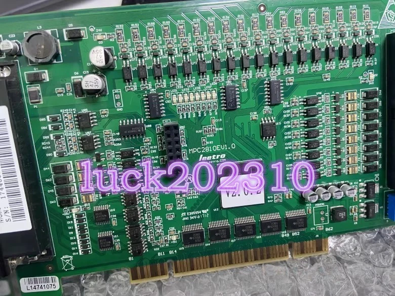 1PC used Leetro motion Control Card MPC2810E V1.0 V2.0.2 #YY - Image 2 of 4