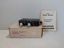  PALOMAR ENGINEER R-X Noise Bridge HAM RADIO VGC *Untested