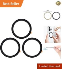 Lightweight Magnetic Sticker Ring for All Phones Easy Installation Included