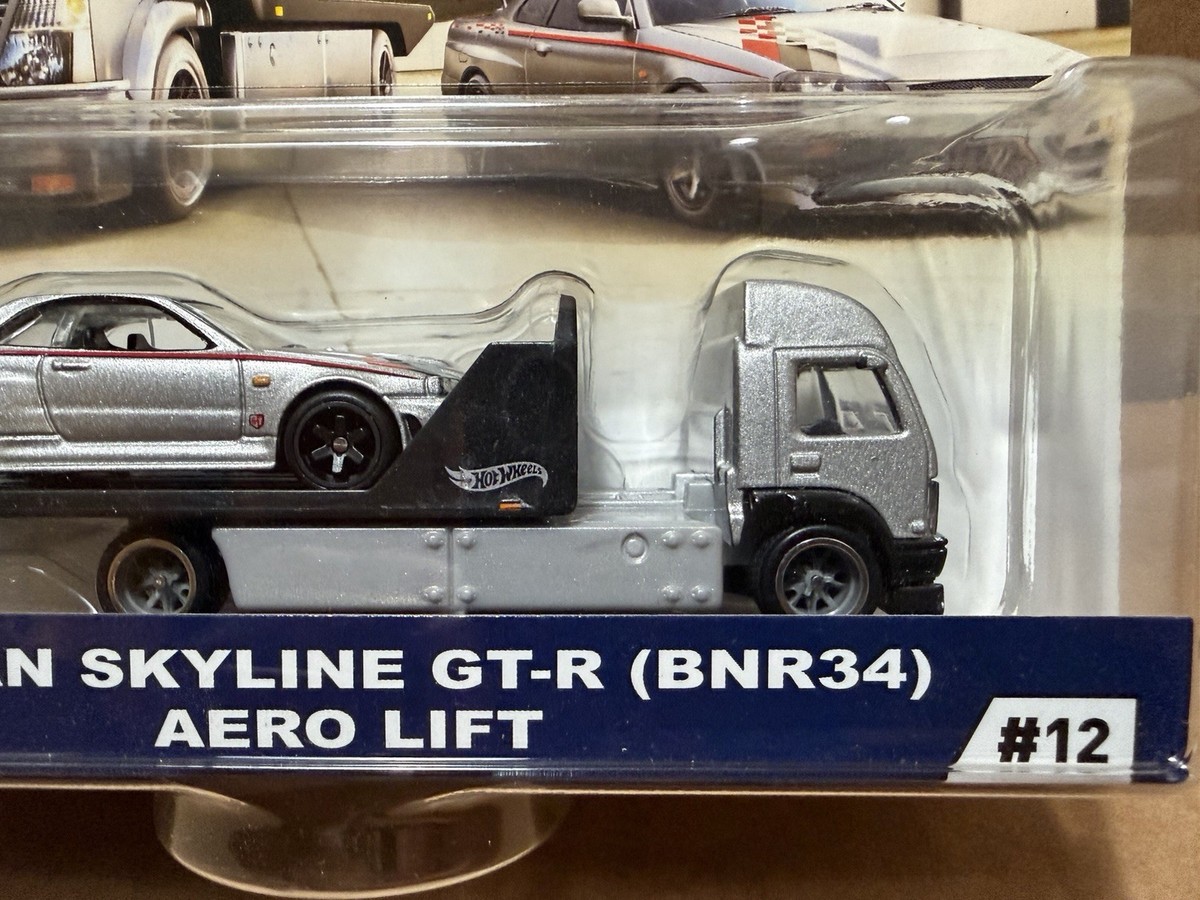 Hot Wheels Team Transport #12 Nissan Skyline GT-R (BRN34) Aero