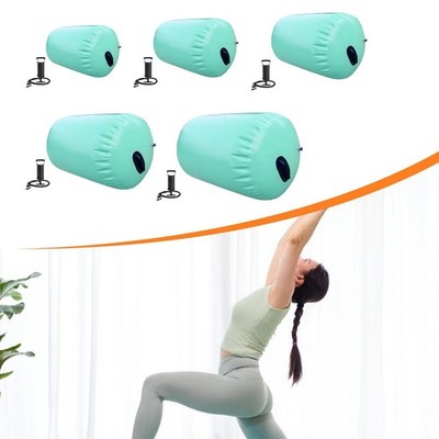 Air Roller Inflatable Tumbling Roller Multipurpose Stretching Gymnastics Air