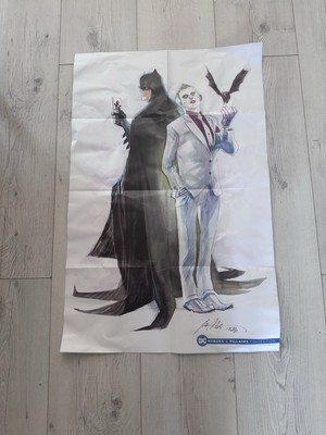 Batman #1 Fried Pie Variant Poster Rafael Albuquerque Matt Banning Signature