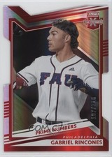 2022 Elite Extra Edition Prime Numbers C Die-Cut /216 Gabriel Rincones #93 0eq8