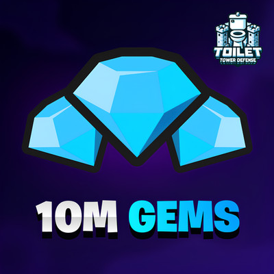   TTD 10M Gems   Toilet Tower Defense - Cheap | Fast Delivery 