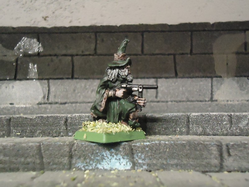 machine gun wizard LE7 metal painted warhammer fantasy