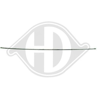 Zier /schutzleiste Stoßfänger Diederichs 1614159 für Mercedes Benz Mitte Hinten