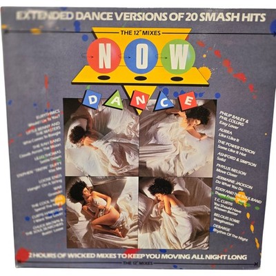 Various Artists NOW Dance The 12'' Mixes 1985 Double LP Virgin EMI Compilation