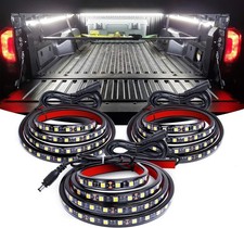 Nilight 3PCS 60 Inch Bed Light Strip 270 LED Truck Strip, White 