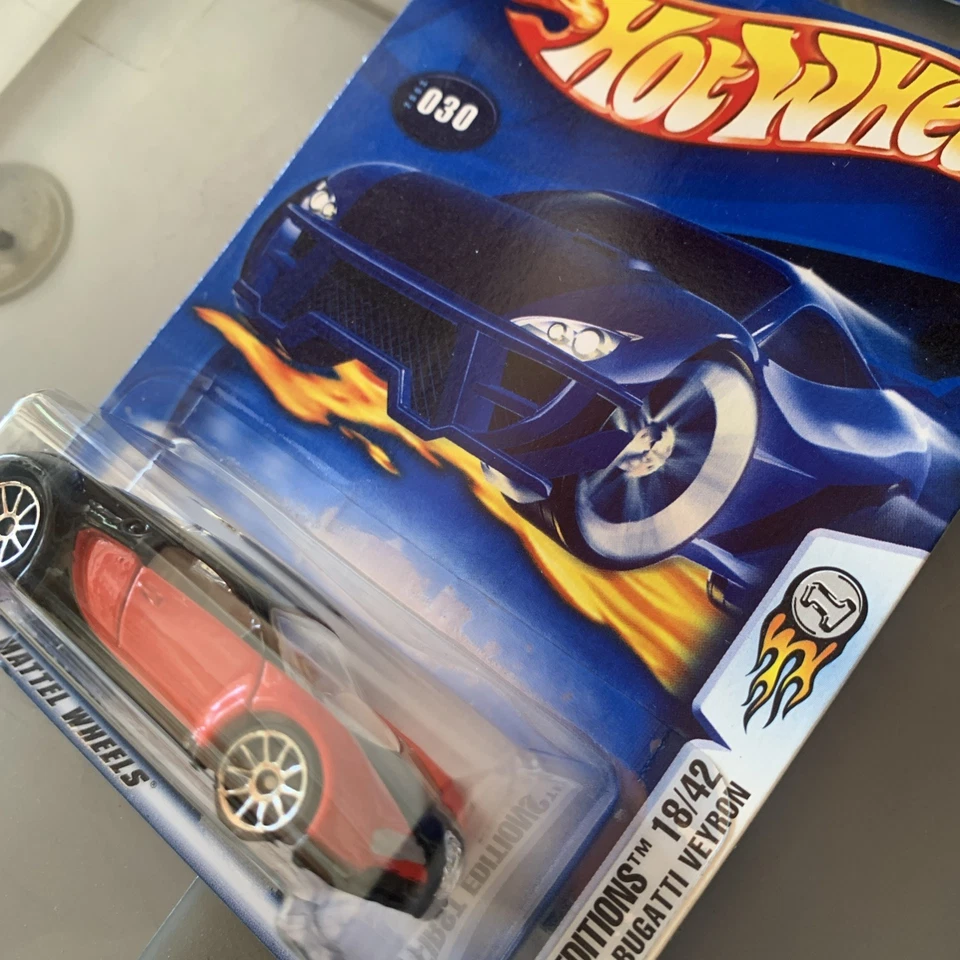 Hot Wheels 2003 primera edición Bugatti Veyron #18/42 coleccionista Foto 3 de 4