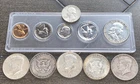 $2.75 90% 1964 Kennedy Half Dollar PLUS A 1961 Whitman proof set sealed Silver