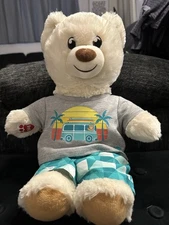 Buid A Bear Workshop Teddy Bear with Outfit Plush Stuffed Animal