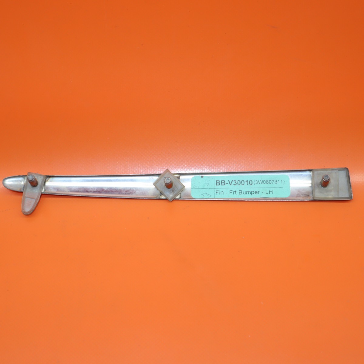 BENTLEY GT FRONT BUMPER CHROME TRIM LEFT DRIVER 2004 2005 2006-2010 3W0807811