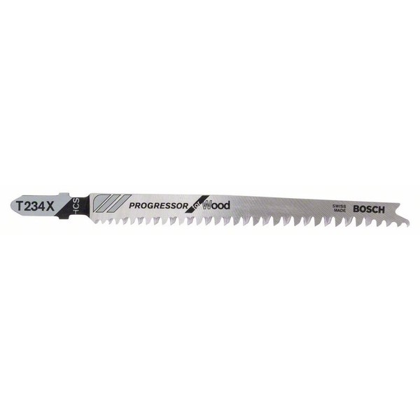 Bosch StichsäGeblatt T 234 X, Progressor For Wood, 25Er-Pack-image