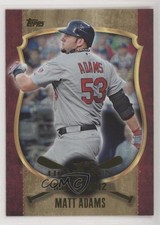 2015 Topps First Home Run Series 1 Gold Matt Adams #FHR-16 0t2