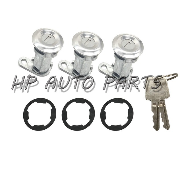 3 Set 8122874K3 Door Lock Cylinder Kits fit Jeep Cherokee,Wrangler CJ7 eBay