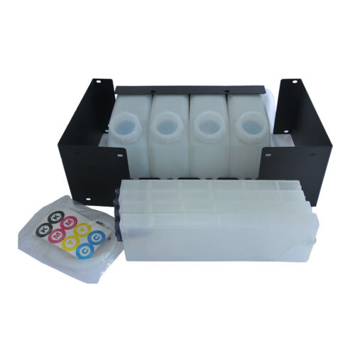 4 Bottles, 4 Cartridges Bulk Ink Supply System for Roland VS-300 VS-420 VS-540 - Picture 9 of 9