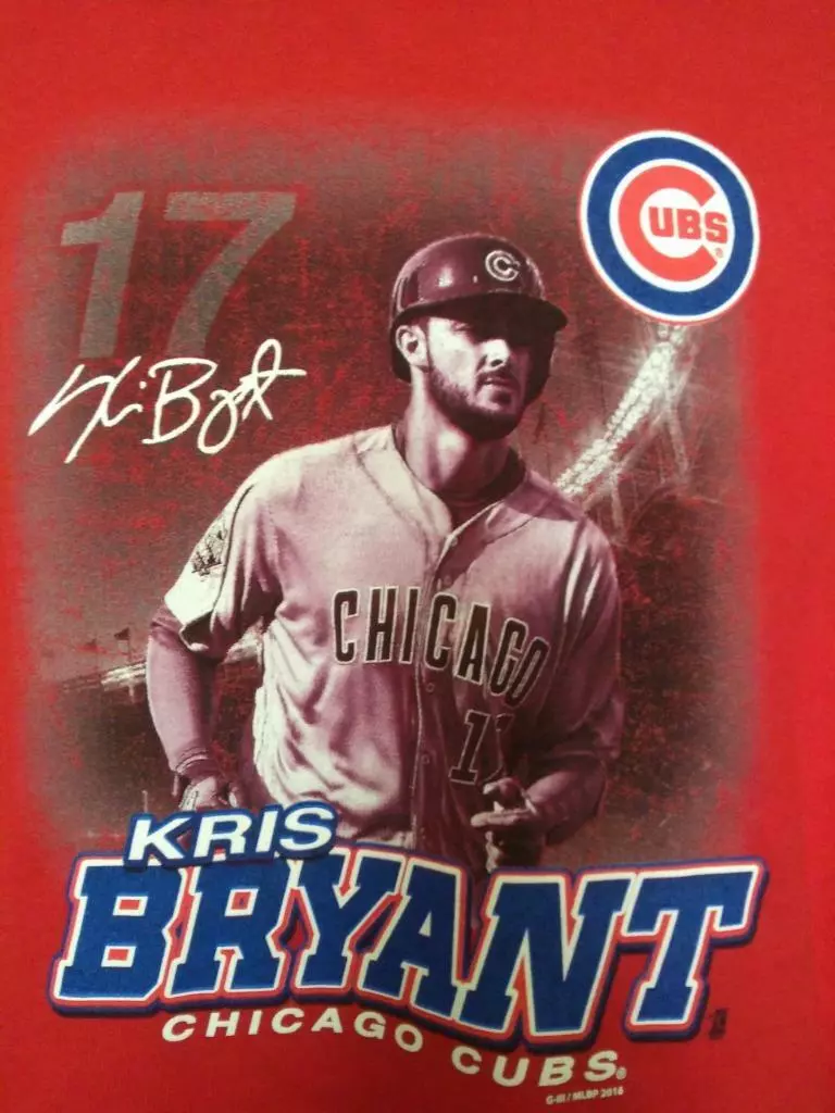 Kris bryant cheap hoodie