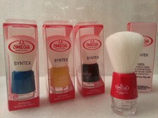 Omega Shaving Brush  90018 Syntex 100 Synthetic Multicolored
