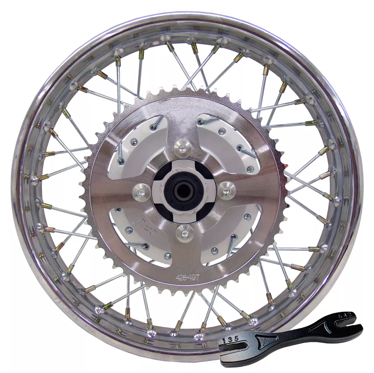 2006 yamaha ttr 125 outlet rear wheel