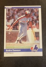 1984 FLEER BASEBALL CARD MONTREAL EXPOS #273 ANDRE DAWSON