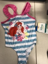 Little Mermaid Disney Baby Swimsuit - Size 18m New with Tags